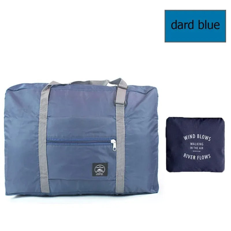 Travel Organiser Bags_ Large Capacity Foldable Nylon Travel Bag