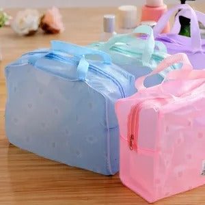 Makeup Organizer Bag Colorful PVC Cosmetic Storage Pouch