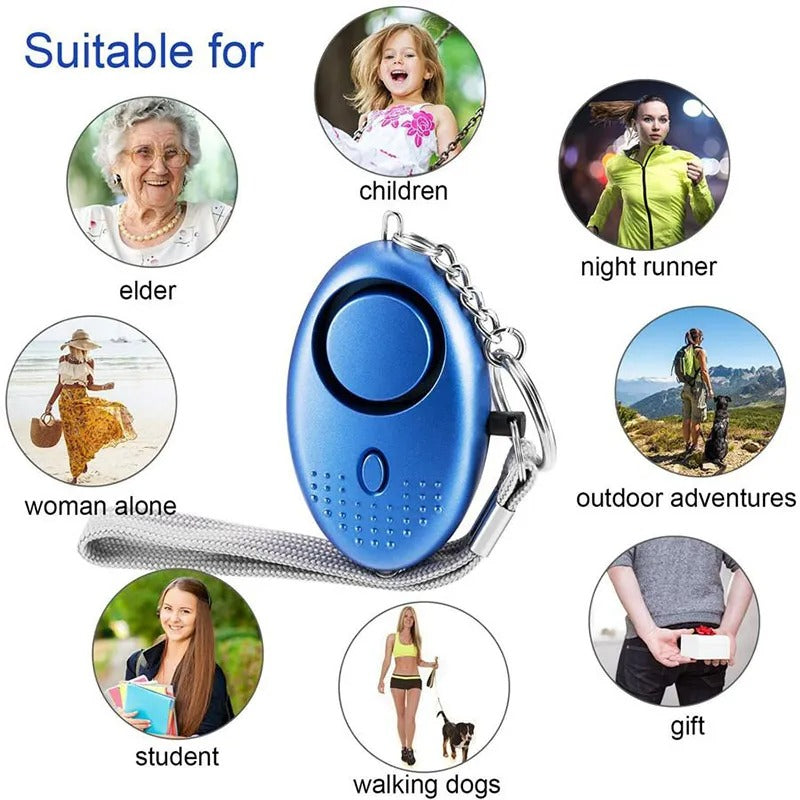 Essential Women's Self Defense Keychain 130dB