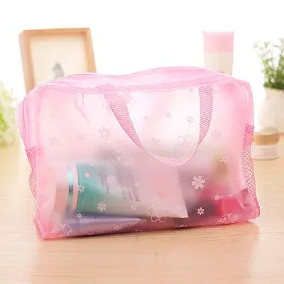 Makeup Organizer Bag Colorful PVC Cosmetic Storage Pouch