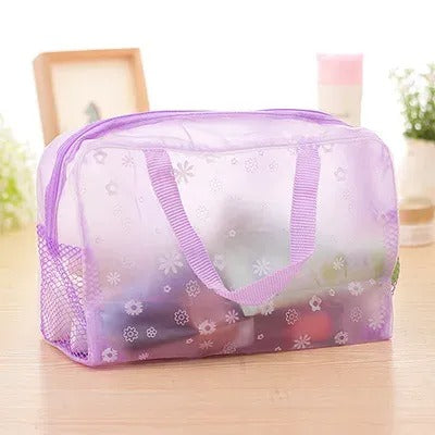 Makeup Organizer Bag Colorful PVC Cosmetic Storage Pouch