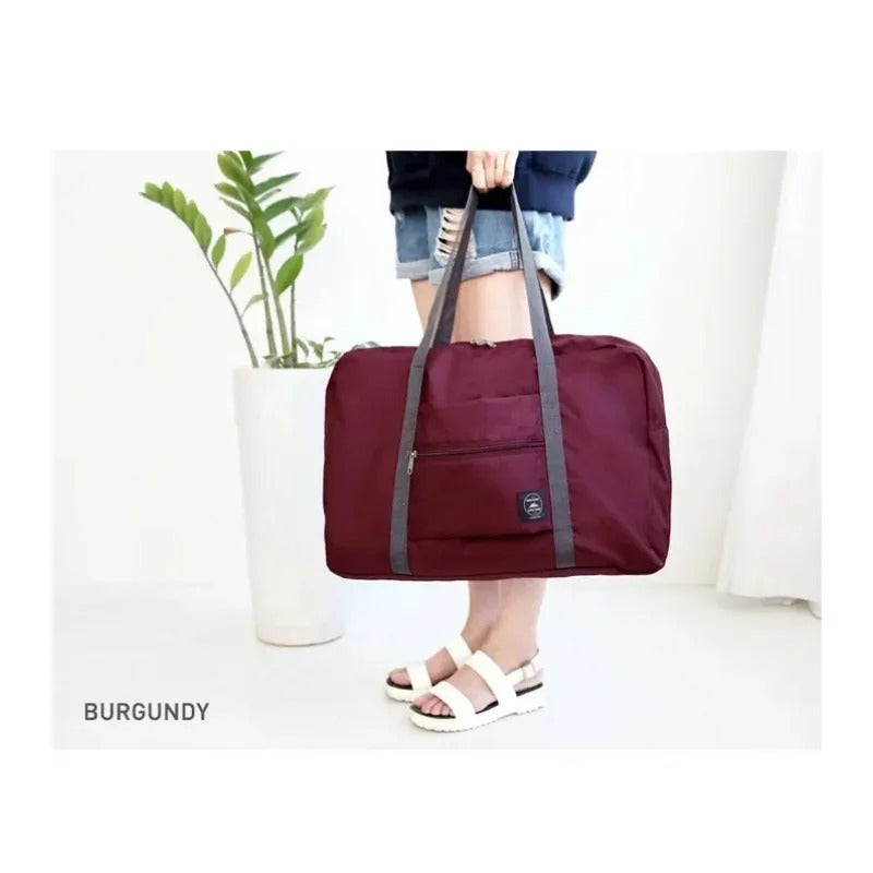 Travel Organiser Bags_ Large Capacity Foldable Nylon Travel Bag