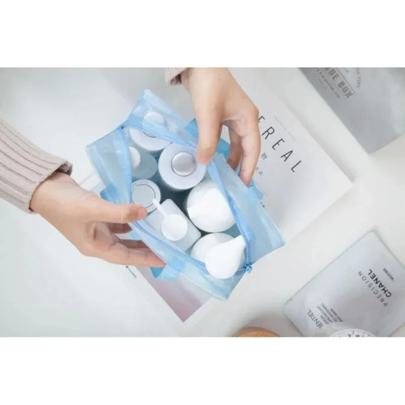Makeup Organizer Bag Colorful PVC Cosmetic Storage Pouch