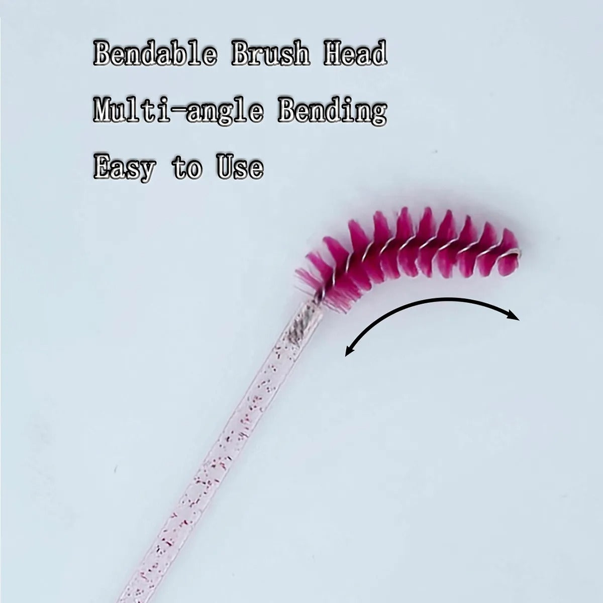Crystal Mascara Brush Set Disposable Applicators For Eyelash Extension