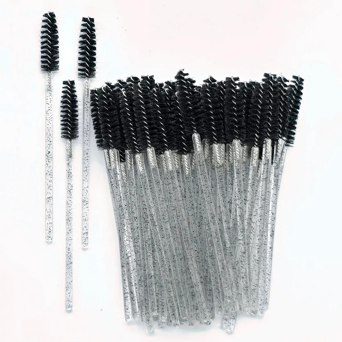 Crystal Mascara Brush Set Disposable Applicators For Eyelash Extension