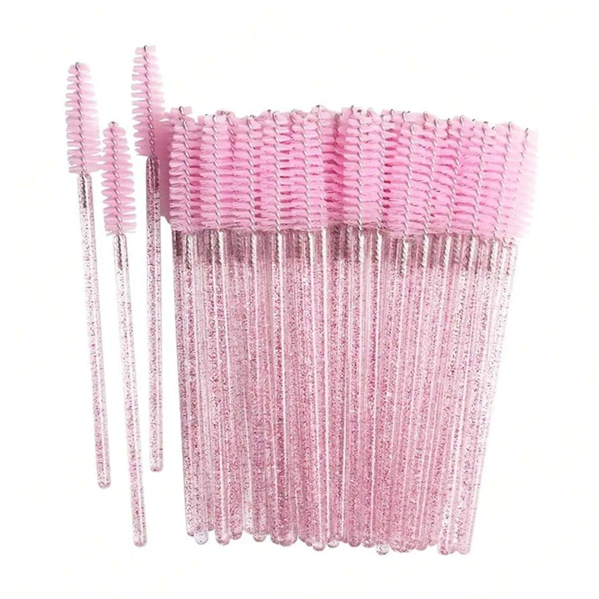Crystal Mascara Brush Set Disposable Applicators For Eyelash Extension