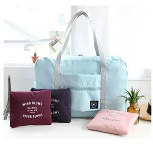 Travel Organiser Bags_ Large Capacity Foldable Nylon Travel Bag