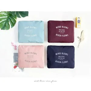 Travel Organiser Bags_ Large Capacity Foldable Nylon Travel Bag